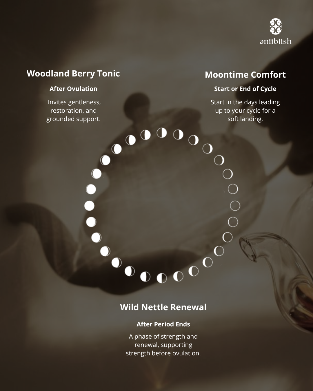 Northern Moon Ritual Herbal Tea Set
